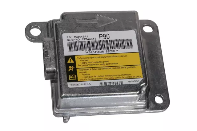 19244541 - : Part# 19244541 Airbag Sensing and Diagnostic Module for Chevrolet: Classic, Malibu | Oldsmobile: Alero | Pontiac: Grand Am Image