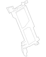 1645451740 - Electrical Equipment and Instruments: Holder for Mercedes-Benz: ML320, ML350, ML450, ML500, ML550, ML63 AMG Image