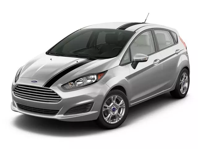 VGA6Z6320000D - Exterior: Stripe - Offset Over The Top - Matte Black for Ford: Fiesta Image
