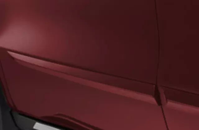 8P05TZ5270 - Exterior: Body Side Molding - Dark Cherry Pearl for Acura Image