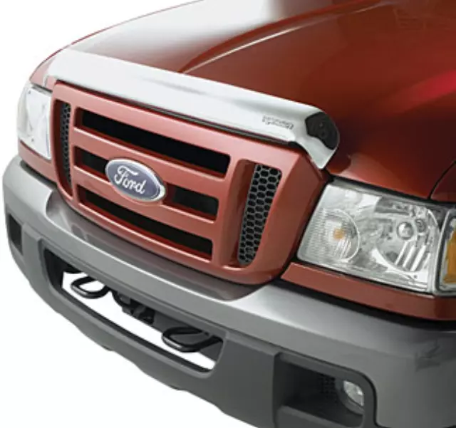 4L5Z16C900G - Exterior: Hood Deflector, Mini-Chrome for Ford: Ranger Image
