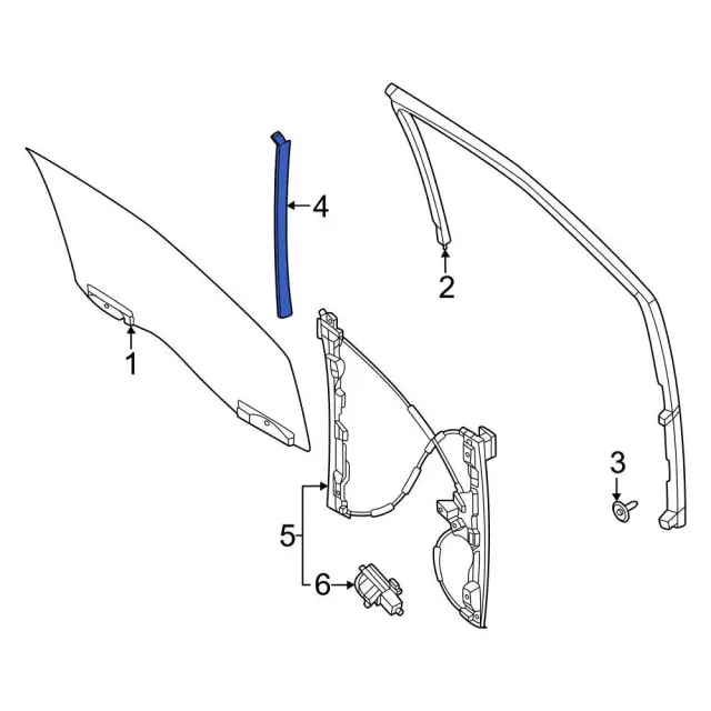 Guide - Ford (ML3Z-1521597-C)