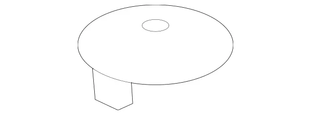 17098800358J12 - Body: Header Trim Cap for Mercedes-Benz Image