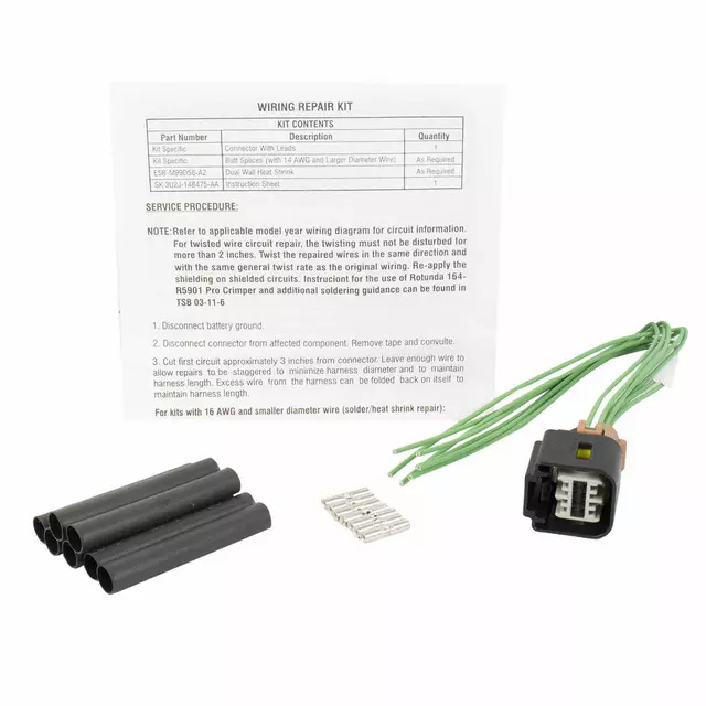 Wire Assembly - Ford (JU2Z-14S411-ADA)