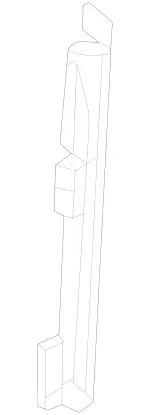 16769086049051 - Body: Lower Pillar Trim for Mercedes-Benz Image