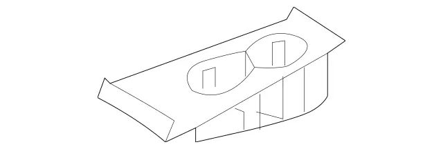 16468007149051 - Body: Cup Holder for Mercedes-Benz Image