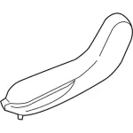 GD9Z5462186AA - : Outer Finish Panel for Lincoln: Continental, Navigator Image