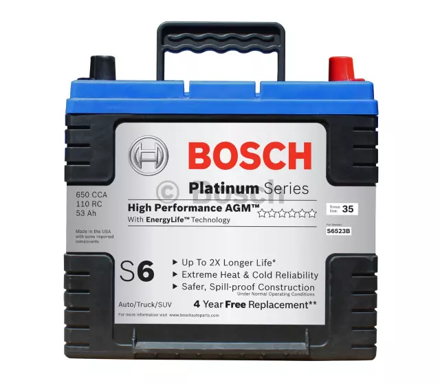 S6523B - : Bosch Vehicle Battery for Bosch Image