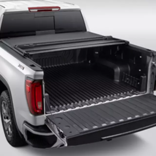 19416976 - Body: Soft Tri-Fold Tonneau Cover with Chevrolet for GM Image