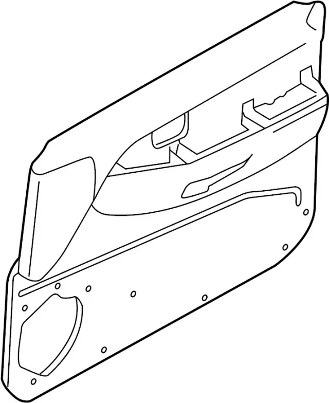 809012W400 - Body: Trim Panel Assembly for INFINITI: QX4 Image