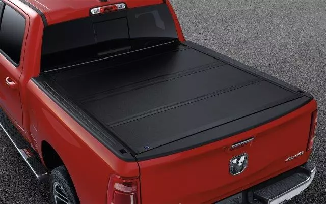 82215225AF - Exterior Accessories: Hard Folding Tonneau Cover for 5' 7" RamBox® for Mopar Image