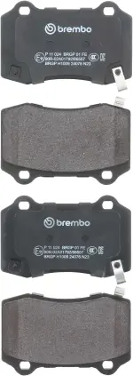 P11024 - : Premium Low-Met OE Equivalent Pad for Brembo Image