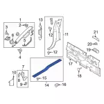 FL3Z1813208AC - Body: Scuff Plate for Ford Image