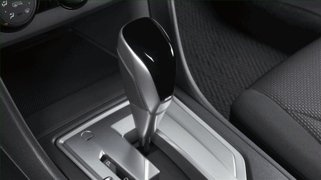 Leather Shift Knob - Silver Accent - Subaru (35160FL01B)