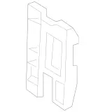 2318850314 - Attachment Parts: Holder for Mercedes-Benz Image