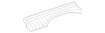 2126926460 - Trim and Lining: Absorber for Mercedes-Benz Image