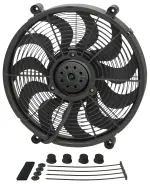 18217 - : 17" High Output Single RAD Pusher/Puller Fan with Standard Mount Kit for Derale Image