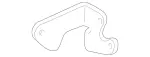 2103270540 - Front Axle: Holder for Mercedes-Benz Image