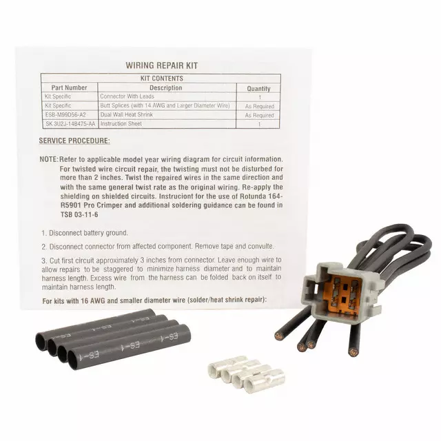 AU2Z14S411BPA - : Wire Assembly for Ford Image
