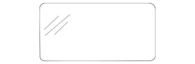 9066733309 - Body: Quarter Glass for Mercedes-Benz: Sprinter 2500, Sprinter 3500 Image image