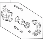 D100M8J00JNW - Brakes: Value Advantageâ„¢ CALIPER ASSY-FRONT RH,W/O PADS OR SHIMS for Infiniti Image