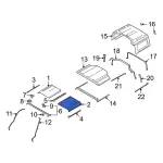 M2DZ7850284AA - : Front Roof Panel for Ford: Bronco Image