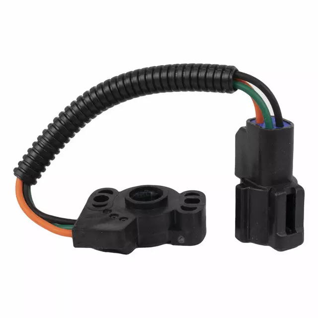 F6TZ9B989AA - Emission Control: Throttle Position Sensor for Ford: E-150 Econoline, E-150 Econoline Club Wagon, E-250 Econoline, E-350 Econoline, E-350 Econoline Club Wagon, Econoline Super Duty, Explorer, F-150, F-250, F-250 HD, F-350 | Mercury: Mountaineer Image