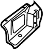 G4532ZE0MA - Body: Side Extension for Infiniti Image