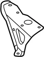 648615DA0A - : Front Bracket for INFINITI: QX30 Image