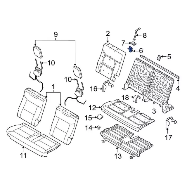 LB5Z78624A09A - Body: Handle for Ford: Explorer | Lincoln: Aviator Image