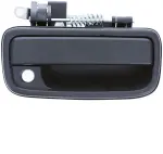 91318 - : Exterior Door Handle Front Right Plastic Base Black for Dorman Image