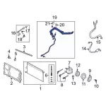 7L1Z19867D - HVAC: AC Tube for Ford: Expedition | Lincoln: Navigator Image