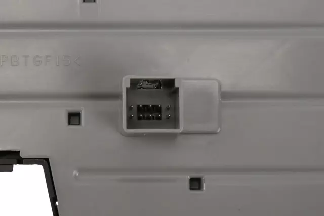 Black Carbon Heating and Air Conditioning Control Panel Assembly - GM (84412941)