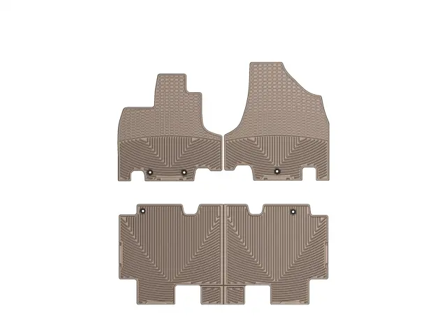 WTHT211212 - : Tan All Weather Floor Mats for WeatherTech Image