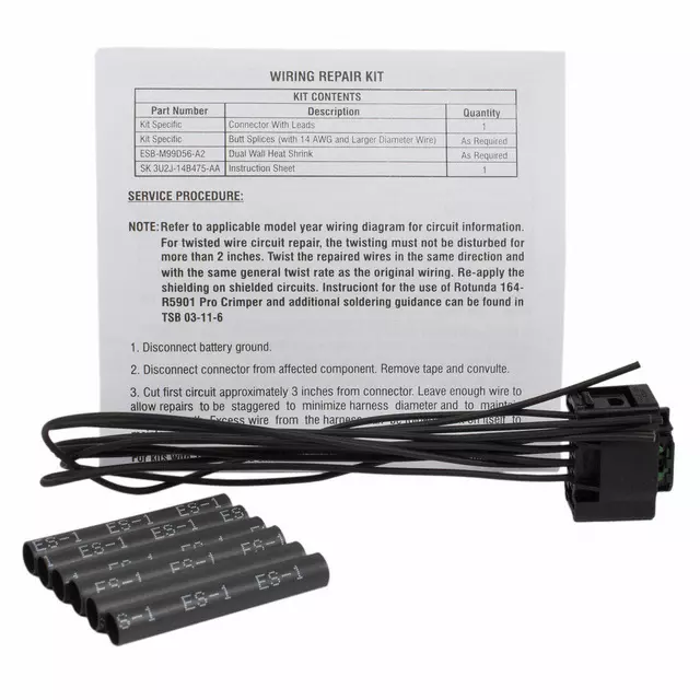 3U2Z14S411DYAC - : Wire Assembly for Ford Image