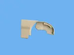 1TM55PS4AA - : Rear Seat Pivot Cover, Left, Outboard for Mopar Image