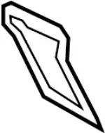 806555DM0A - : Escutcheon Gasket for Infiniti Image