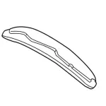 4L5Z16B281A - Body: Sound Absorber for Ford: Ranger Image