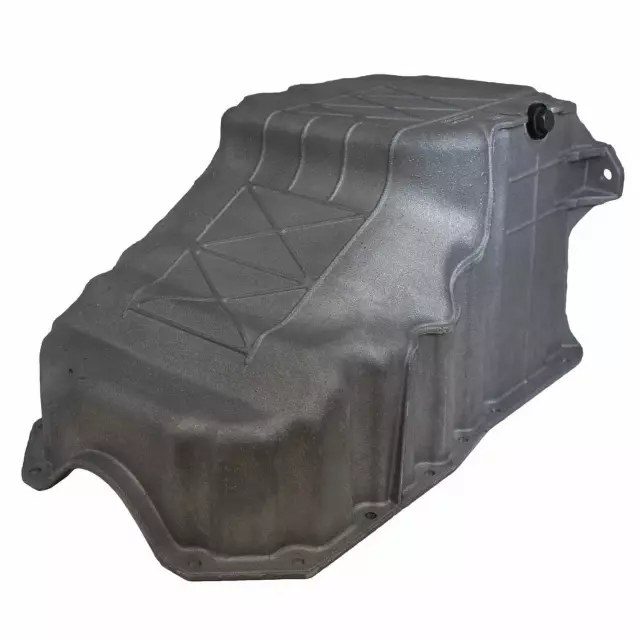 3L3Z6675CA - Engine: Oil Pan for Ford: E-150, E-150 Club Wagon, E-150 Econoline, E-150 Econoline Club Wagon, E-250, E-250 Econoline, F-150, F-150 Heritage Image