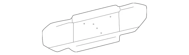 460637133564 - Body: Inner Reinforced for Mercedes-Benz Image