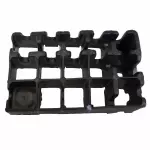 F2UZ17C882A - Body: Bumper Stud Plate for Ford: E-150, E-150 Club Wagon, E-150 Econoline, E-150 Econoline Club Wagon, E-250, E-250 Econoline, E-350 Club Wagon, E-350 Econoline, E-350 Econoline Club Wagon, E-350 Super Duty, E-450 Econoline Super Duty, E-450 Super Duty, Econoline Super Duty Image