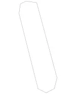 16469200597E94 - Body: Bezel for Mercedes-Benz Image