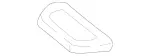 81039009051 - Body: Cargo Cover Handle for Mercedes-Benz Image
