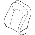 HC3Z2564417CB - Body: Seat Back Cover for Ford Image