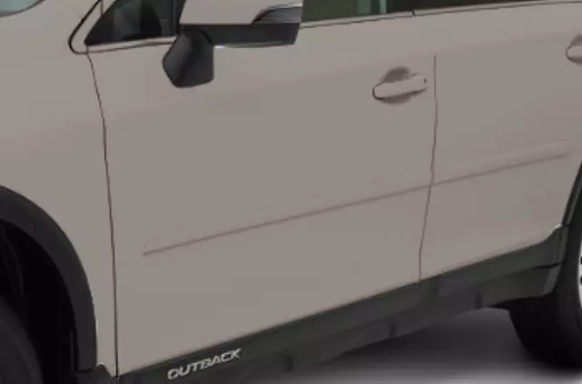 Body Side Molding - Autumn Green Metallic - Subaru (J101SAN801M6)