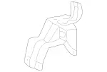 2206204814 - Cowl, Front Panel: Holder for Mercedes-Benz: S430, S55 AMG Image
