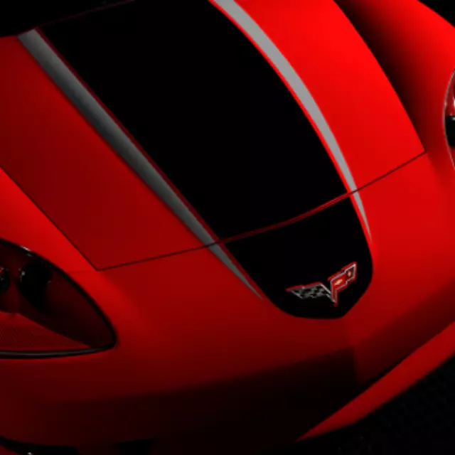 19243462 - Exterior: Exterior Trim, Hood Decal Kit for GM Image