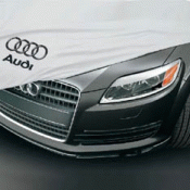 Outdoor Car Cover (2007-2015 Q7) - Silver & Black - Audi (ZAW-061-205-BC)