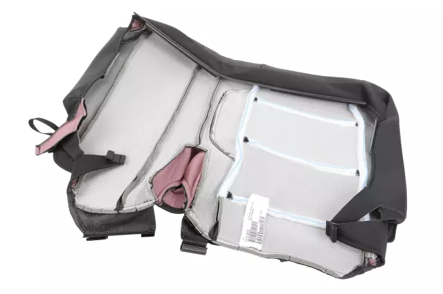 Jet Black Driver Side 3rd Row Seat Cushion Cover - GM (84531521)