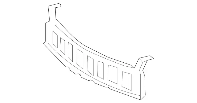 2198800152 - Body: Center Reinforced for Mercedes-Benz Image